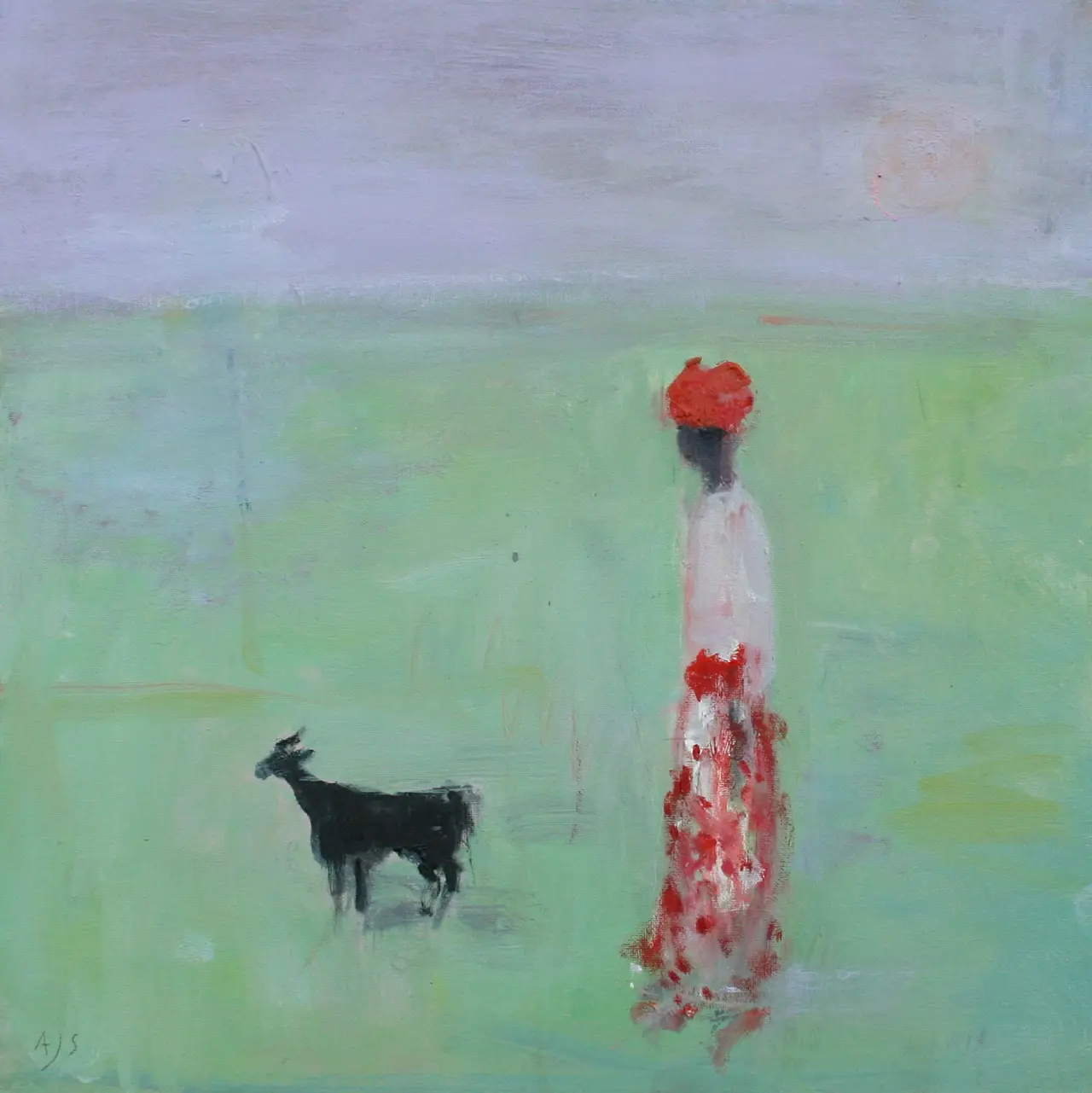 Ann Shrager - goat and goat herder